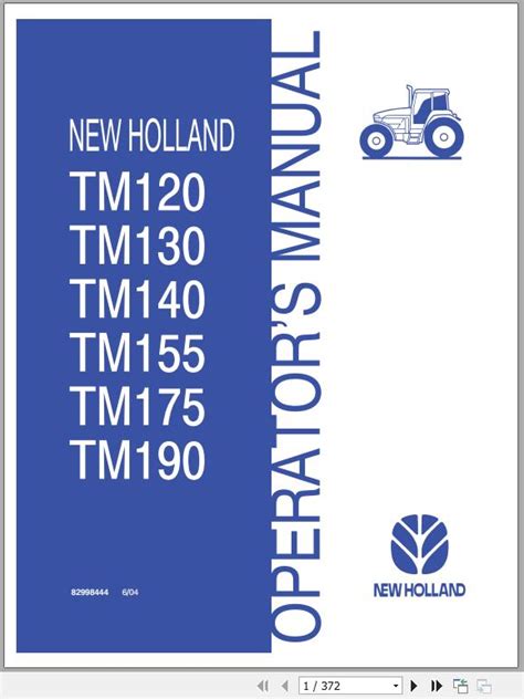 New holland tm 190 operator manual. - Ian mcewan the child in time amazon.